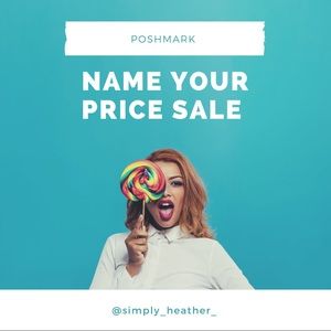 Name your price sale